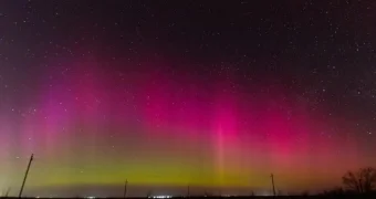 Удивительной красоты явление запечатлели в небе над Казахстаном