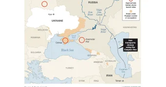 Обзор иностранной прессы: Иран использует Каспийское море для транспортировки дронов