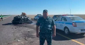 Девять человек погибли в жуткой аварии в Балхаше