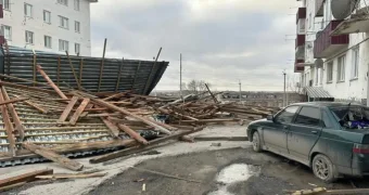 В Павлодарской области из-за ветра отключилось электричество в 100 населенных пунктах