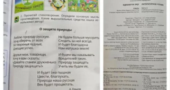 “Люблю природу русскую”: содержание стихов в казахстанском учебнике возмутило Казнет