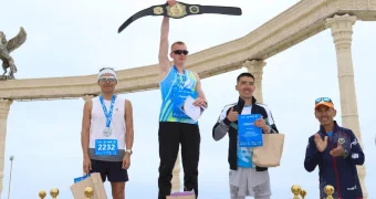 В Актау провели забег «Aktau Spring Run»