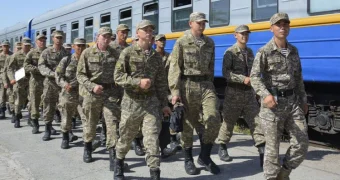Военнослужащие Актауского гарнизона вернулись после паводковых мероприятий