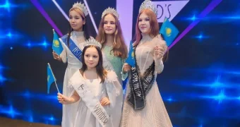 С победой вернулись юные красавицы Актау с международного конкурса