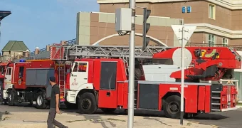 «Пожар в паркинге»: 30 спасателей напрасно подняли по тревоге в Актау