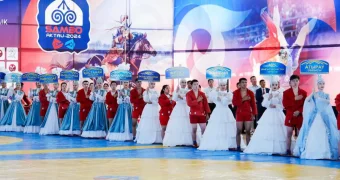 В Актау состоялась церемония открытия чемпионата РК по самбо