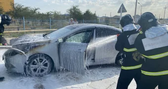 Три автомобиля и жилой дом горели в Мангистау за прошедшую неделю