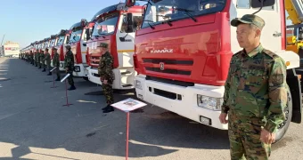 Пожарные учения пройдут в войсковой части в Мангистау