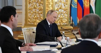 Путин поблагодарил Токаева за инициативу создать организацию по русскому языку