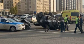 Трое несовершеннолетних пострадали в ДТП в Актау