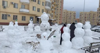 В Актау ожидается снег