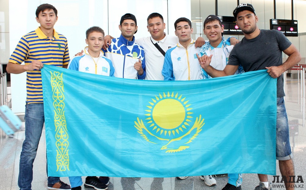 Мангистауские призеры чемпионата Азии. Фото пресс-службы ассоциации джиу-джитсу Казахстана
