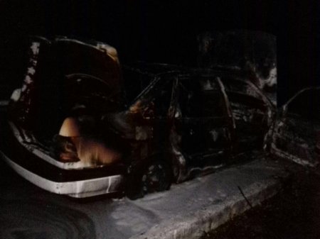 О причинах возгорания автомобиля в Приозёрном рассказали в УЧС Актау
