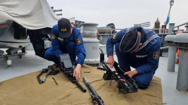 Боевые корабли готовят к лету в Мангистау