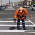 Водители Актау жалуются на плохую дорожную разметку в городе